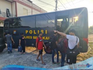 Polres Bengkalis Gagalkan Penyelundupan 28 Pekerja Migran Ilegal Ke Malaysia